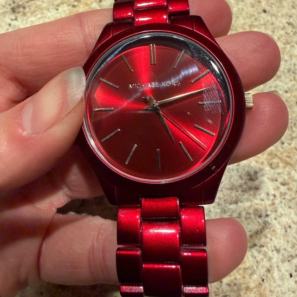 Michael Kors Red Watch